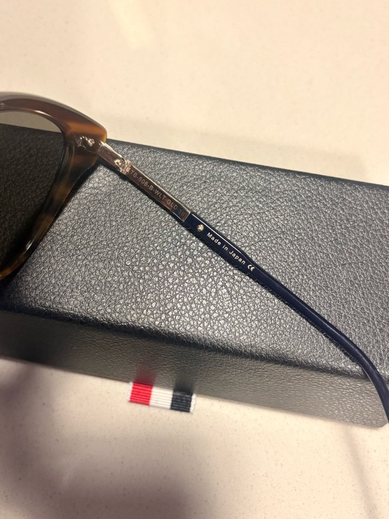 Thom Browne•TB-506-B Tortoise Square Sunglasses 56-18-137 Made in Japan Luxu main image 8